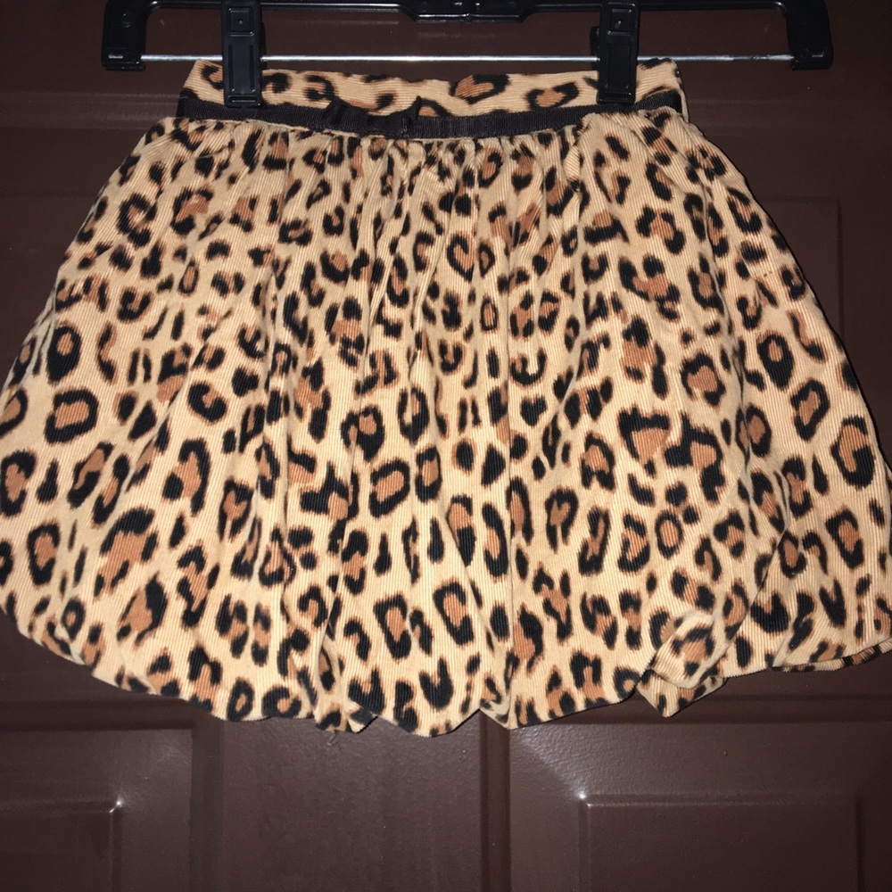 Babygap cheetah print skirt